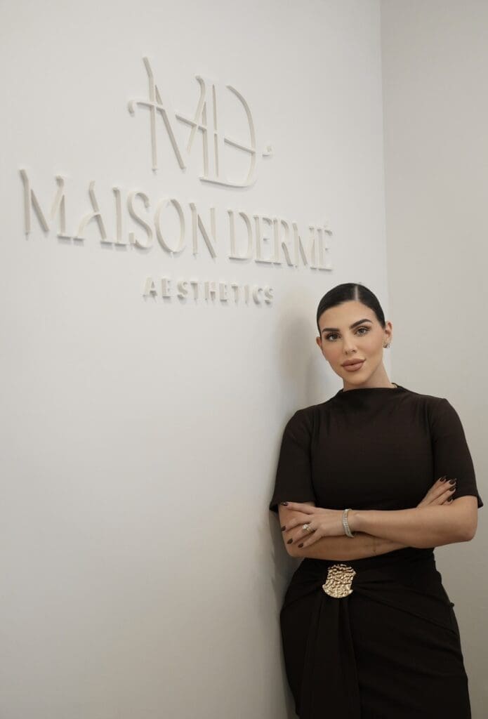 Jamila, founder and cosmetic nurse at Maison Dermè in Parramatta